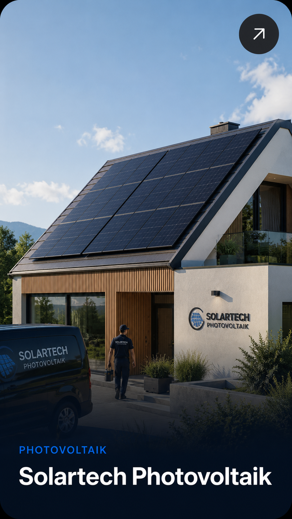 SolarTech: Photovoltaik-Anbieter mit Konfigurator