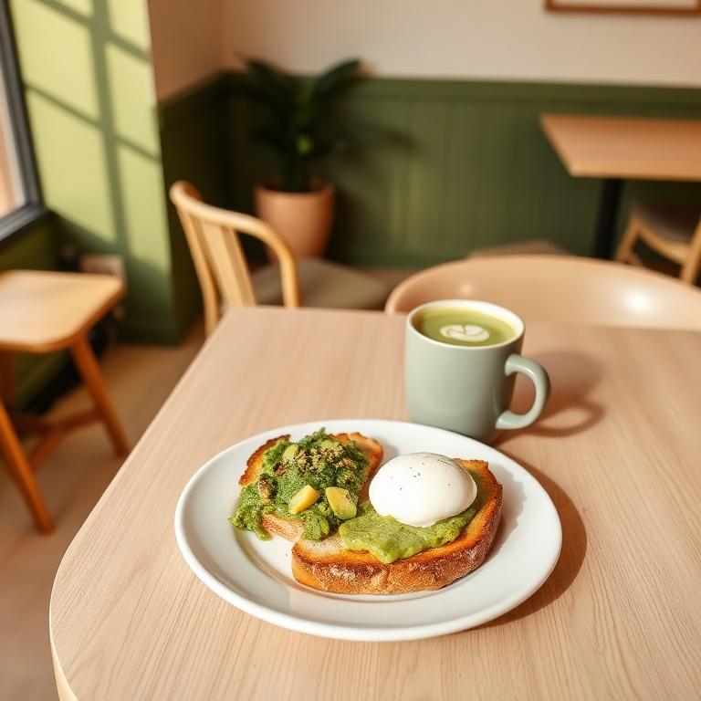 Avocado Brunch & Matcha 🥑